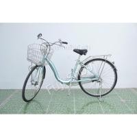 ราคา จักรยานแม่บ้านญี่ปุ่น - ล้อ 26 นิ้ว - มีเกียร์ - อลูมิเนียม - Bridgestone - สีฟ้า [จักรยานมือสอง] (25517809320)