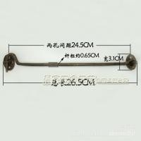 ราคา ตะขอหน้าต่างแท่งไฟทองแดงโบราณตะขอเกี่ยวลม ที่รองรับประตูและหน้าต่างตะขอกันลมสไตล์จีนคลาสสิกสไตล์บรอนซ์บริสุทธิ์ 2NUZ (18423310255)