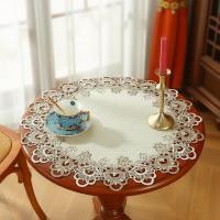 ราคา ผ้าปูโต๊ะลูกไม้วินเทจโพลีเอสเตอร์ 100% แบบกลม ขนาดเล็ก ลายปักฉลุ ขอบสไตล์โบฮีเมียน สําหรับโต๊ะอาหาร โต๊ะกาแฟ โต๊ะเครื่องแป้ง บ้าน งานเลี้ยง งานแต่งงาน ตกแต่ง 1 ชิ้น (52155425399)