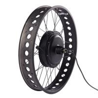 ราคา fat Electric bike wheel 36V 250W 350W 500W 48V 750W 1000W 1500W 20 24 26inch EBike Front Rear Snow (48055596461)