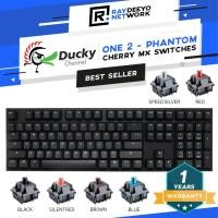ราคา Ducky One 2 Phantom Black Double Shot PBT Mechanical Keyboard [เลือกสวิตช์ของคุณ] (18080188577)