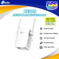 ราคา TP-Link RE205 AC750 Dual Band Mesh Wi-Fi Extender Repeater ตัวขยายสัญญาณไวไฟ (Wi-Fi Range Extender) (40109532832)