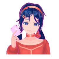 ราคา มิตะถือตลับเกม สติ๊กเกอร์ 2 แผ่น MiSide Mita Sticker มิตะ Mita Crazy (26883567734)