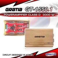 ราคา เพาเวอร์แอมป์ POWER AMP Class​D​ Gratia​รุ่น GT-1550.1 3000Watt​ MAX (21988202483)