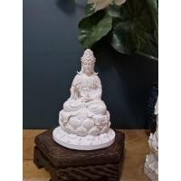 ราคา พระอวโลกิเตศวร พระโพธิสัตว์รูปปั้น 12 ซม. ผงหินธรรมชาติ, ที่จอดรถอวโลกิเตศวร, มินิขนาดเล็กเจ้าแม่กวนอิมพระโพธิสัตว์รูปปั้น (49650188251)