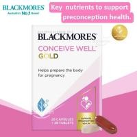 ราคา Blackmores Conceive Well Gold Preconception Vitamin 28 Tablets & 28 Capsules สนับสนุนสุขภาพก่อนตั้งครรภ์ (20073354538)