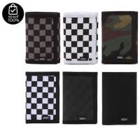 ราคา กระเป๋าตังค์VANS BLACK GREY CHECKER WHITE CAMO WALLET สินค้ามีประกันแท้ (1273637914)