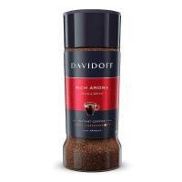 ราคา [ลดอย่างแรงหมดอายุ 12/2024] DAVIDOFF RICH AROMA FREEZE DRIED COFFEE กาแฟสำเร็จรูป ดาวิดอฟ กาแฟ100% ฟรีซดราย (25983663633)