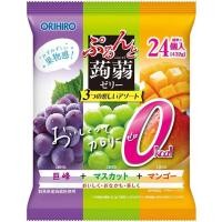 ราคา Orihiro Purun To Konnyaku Jelly 0kcal Kyoho Grape+Muscat+Mango Jelly Drink 20 กรัม X 24 ชิ้น ส่งตรงจากญี่ปุ่น (22534255608)