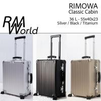 ราคา RIMOWA Classic Cabin Carry-On Luggage - Cabin Size กระเป๋าเดินทางริโมว่า รุ่นคลาสสิค สำหรับถือขึ้นเครื่อง (25237603043)