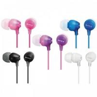 ราคา Sony MDR-EX15AP หูฟังอินเอียร์ แบบมีสาย 3.5 มม. พร้อมซับวูฟเฟอร์สเตอริโอ แฮนด์ฟรี พร้อมไมโครโฟน (19980177853)