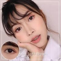 ราคา คอนแทคเลนส์ รุ่น Soft mini/Soff (mini) สีเทา/Gray สีตาล/Brown (0.00)-(-10.00) (19948949461)