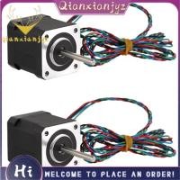 ราคา Super Motor Nema 17 Stepper Motor 2PCS 42STH48-2804AH(40R) 3D ชิ้นส่วนเครื่องพิมพ์เพลายาว Mounts (42528385430)