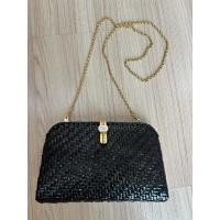 ราคา กระเป๋าหวาย Lancel วินเทจ มือสอง สภาพดี ไม่มีตำหนิแตกหัก (42052009208)