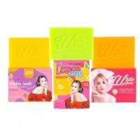 ราคา สบู่ไวท์ออร่า /สบู่ไวท์ออร่ทโสม /สบู่ไวท์ออร่ามะนาว แพคเกตใหม่ White Aura Miracle Carrot Soap (4441527521)