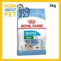 ราคา อาหารลูกสุนัขพันธุ์เล็กอายุ1-2เดือน และแม่สุนัขตั้งท้อง รอยัลคานิน สูตร Mini Starter เม็ดเล็ก 3กก. (1ถุง) Royal Canin St (13029925951)