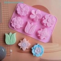ราคา Alittlese 6 Cavity ดอกไม้รูปทิวลิปแม่พิมพ์ซิลิโคนเหมาะสําหรับสบู่เทียนมือทํา DIY เค้กช็อคโกแลตขนมเบเกอรี่แม่พิมพ์ TH (46906127083)