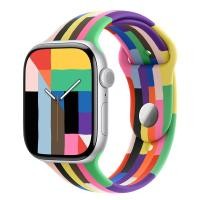 ราคา สายซิลิโคนสำหรับสาย Apple Watch ขนาด 49mm 46mm 44mm 41mm 45mm 42mm รุ่น Pride Edition สาย iWatch ซีรีส์ 10 9 8 ultra2 (42203069909)