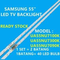 ราคา (ใหม่) แบ็คไลท์ทีวี LED UA55NU7100K UA55NU7090K UA55NU7300K SAMSUNG 55 นิ้ว UA55NU7100 UA55NU7090 UA55NU7300KXXM 1 ชุด (22557839953)
