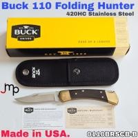 ราคา มีดพับBuck110 Folding Hunter ด้ามไม้มะเกลือพร้อมซองไนลอนใบมีดสแตนเลส 420HC ขนาด 3 3/4" ของแท้ ผลิตอเมริกา ของใหม่‼️ (25127257653)