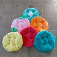 ราคา เบาะรองนั่งทรงกลมลายผลไม้น่ารัก (8255373176)