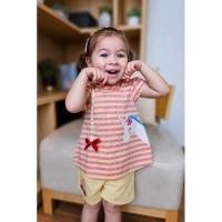 ราคา NEW เช๊ตขาสั้นลายยูนิคอร์น กางเกงขาสั้น ปักน่ารักBNO (24763830683)