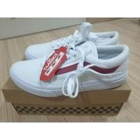 ราคา NEW!! VANS OLDS SKOOL DX | WHITE - RED size 6US(38) (Japan Edition) (1907893702)