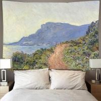ราคา ผ้าม่านภาพวาดสีน้ำมัน Monet ศิลปะผนัง Ins ผ้าพื้นหลัง ผ้าม่านเรือ การปรับปรุงห้อง ผ้าแขวนศิลปะ ผ้าพิเศษสำหรับบ้าน (40351343654)