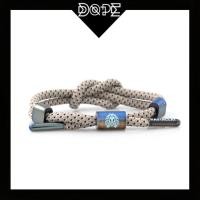 ราคา [สร้อยข้อมือ Rastaclat ของแท้] Onyx Iridescent: Knotaclat Light Sand (43627198744)