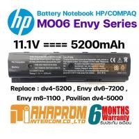 ราคา แบตเตอรี่โน๊ตบุ๊ค Battery HP/Compaq MO06 Envy dv4-5200 , Envy dv6-7200 , Envy m6-1100 , Pavilion dv4-5000. (44164293433)