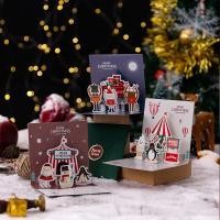 ราคา [3D Pop-Up Christmas Post Card พร้อมซองจดหมาย] [ซองจดหมาย] การ์ดอวยพรการ์ดสามมิติการ์ดอวยพรของขวัญ (10259832459)