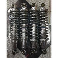 ราคา โช๊คหลัง DT-100 แบบโหลด สีชุบ ความยาว28ซม. (40359789435)