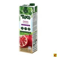 ราคา ทิปโก้ น้ำทับทิมผสมน้ำผลไม้รวม 100% 1,000 มล. (56150549855)