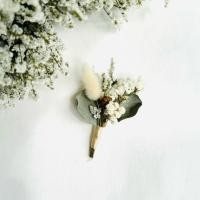 ราคา ☆ ช่อ mini ดอกไม้แห้ง มีเข็มกลัด ติดปกเสื้อ ติดหน้าอกได้ Dry Flower (27810338798)