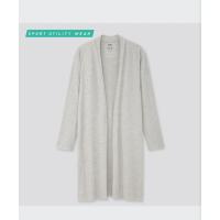 ราคา KG0 เสื้อคลุม AIRism Seamless UV Cut Long Cardigan UNIQLO (41278151589)