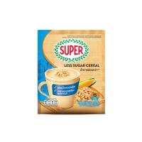 ราคา ซุปเปอร์ซีเรียลโอ๊ตน้ำตาลน้อย 25ก.X15ซอง SUPER CEREAL OAT LESS SUGAR 25G. X 15S (48904992205)