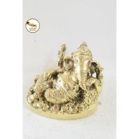 ราคา พระพิฆเนศ ปางเสวยสุข​ ปางนอน​บนกองเงินกองทอง ทองเหลืองแท้ 100% หน้าตัก 3" (21495591307)