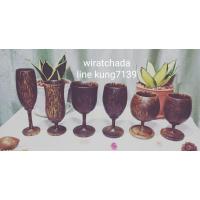 ราคา แก้วแชมเปญแก้วไวน์ไม้ตาล งานฝีมือธรรมชาตื (14849042408)