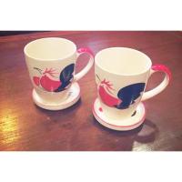 ราคา YaPom-แก้วกาแฟตราไก่ 2 ชุด 4 ชิ้น (18316407)