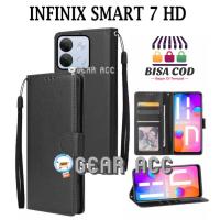ราคา INFINIX SMART 7 HD FLIP LEATHER CASE PREMIUM - FLIP WALLET CASE LEATHER สําหรับ INFINIX SMART 7 HD - WALLET CASE | FLIP COVER หนัง | ปกหนังสือ | FLIP CASE (52800017256)