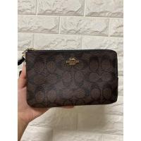 ราคา Coach คล้องมือ 2ซิป ของใหม่ (12259713482)