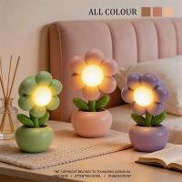 ราคา โคมไฟตั้งโต๊ะ LED รูปดอกไม้น่ารัก ขนาดเล็ก สำหรับอ่านหนังสือ ตกแต่งห้องนอน ห้องนั่งเล่น ของขวัญ (45305999387)