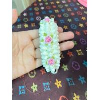 ราคา มาลัยติดผมเจ้าสาวสวยๆ แซมดอกกุหลาบจากมะลิทิชชู่หอม ความยาว4“ (29775292349)