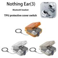 ราคา เหมาะสําหรับ ไม่มีอะไร หู (3) ชุดหูฟังบลูทูธ ทีพียู เคสป้องกันสวิตช์ประเภทสีทึบเรียบง่ายโปร่งใสกันกระแทกกรณี (41027657945)
