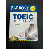 ราคา หนังสือ Barron’s toeic practice exams ขีดเขียนเยอะ 70% มี cd (24851972589)