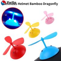ราคา [Hot][ใหม่]1Set Wind Power Luminous Bamboo Dragonfly Helmet Decorative Night Safety Driving Helmet Accessories (28956531623)