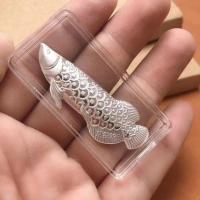 ราคา 999 เงินสเตอร์ลิงชาน้ําเดือดเฉพาะเงินแท้พิธีชงชาอุปกรณ์เสริมเงิน Arowana ชาสัตว์เลี้ยงเงินใบฆ่าเชื้อ Soften น้ําคุณภาพ (56556246624)