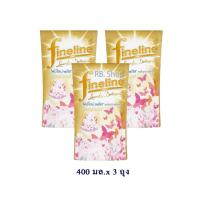 ราคา ไฟน์ไลน์ พลัส ผลิตภัณฑ์ซักผ้า กลิ่นซันนี่ โกลด์ ชนิดเติม 400มล. ( 3 ถุง ) (10307591244)