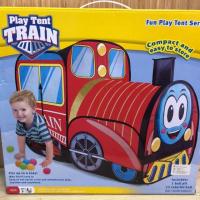 ราคา เต้นท์บอลรถไฟtrain #เต้นท์ #บ้านบอลโทมัส เต้นท์รถไฟโทมัสพร้อมลูกบอลสี 12ลูก ขนาดรถ 132x96.5x66cm (1772194933)