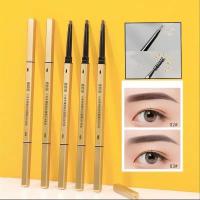 ราคา LD shop: 1.5mmดินสอเขียนคิ้ว แบบหมุนออโต้ กันน้ำ พร้อมแปรงปัดขนคิ้ว 5 สี_ B962 (29922094025)